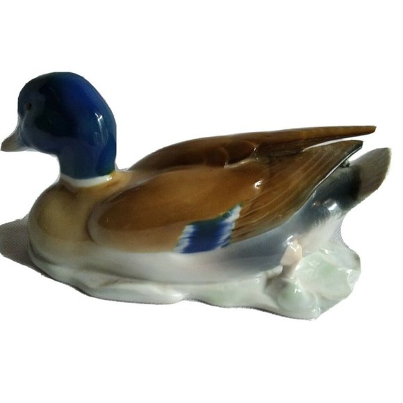 Vintage Metzler and Ortloff German Mallard Duck Po - Picture 4 of 8